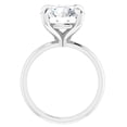 thumbnail image 3 of 4 Carat Round Lab Grown Diamond Engagement Ring, 3 of 5