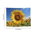 thumbnail image 6 of Kdxio Sky Golden Sunflower Field A Wall Hanging Tapestries Banner For Bedroom College Dorm Home Living Room Party Decor 29X37 In, 6 of 8