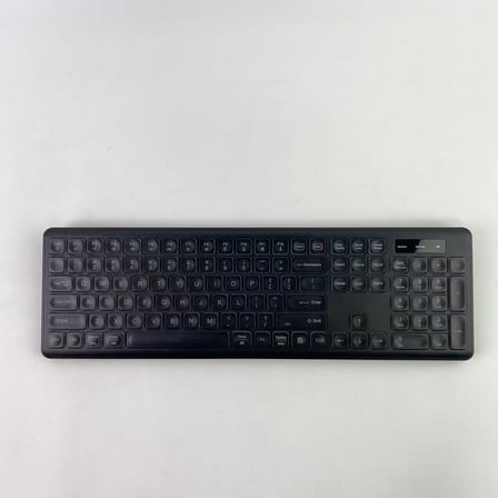 COLORFLY computer keyboards,Wireless Keyboard - RGB Backlit, Rechargeable & Light Up Letters, Full-Size, Tilt Angle, Sleep Mode, 2.4GHz Quiet Keyboard for Laptop, PC