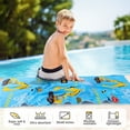 thumbnail image 3 of WERNNSAI Mermaid Kids Beach Towel - 30” x 60” Microfiber Mermaid Sand Free Towels for Girls Bath Pool Camping Travel Towel Quick Dry Ultra Absorbent Super Soft Beach Blanket Bath Shower Towel, 3 of 14