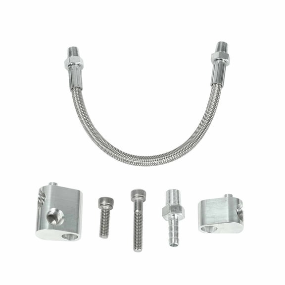 ACA Coolant Steam Port Crossover Throttle Body Hose Kit for All GM LS Series Engines
