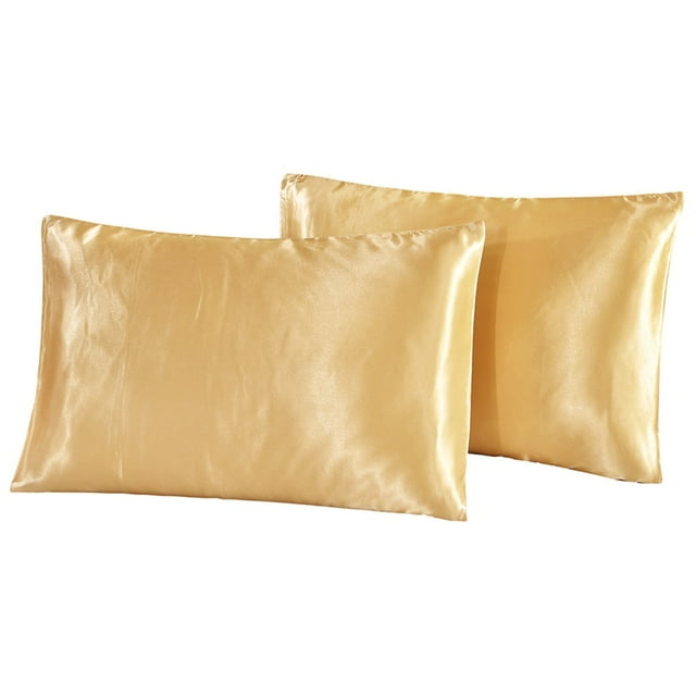 Honganda Rectangle Cushion Cover, Delicate Silk Throw Pillow Decoration