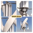 thumbnail image 3 of 2kw Wind Turbine Generator,Vertical Axis Coreless Generator Kit 24v 48v Wind Turbine With Low Rpm Permanent Magnet Alternative Generator ,Easy to Install, 3 of 7