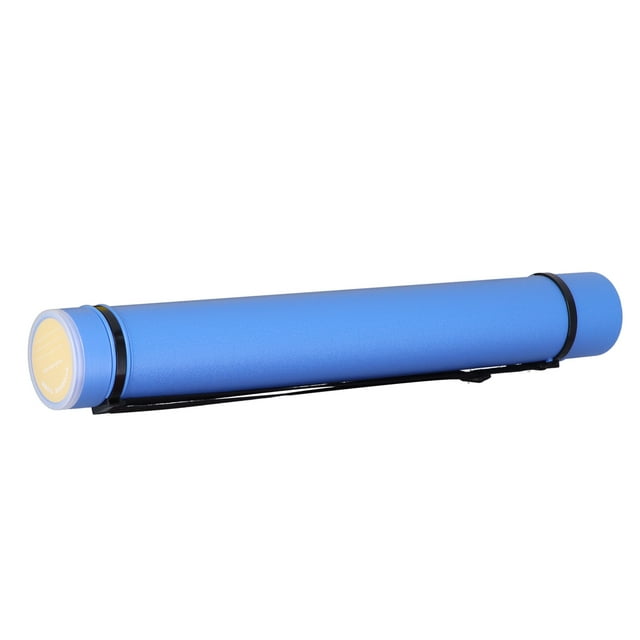 Poster Tube, Environmentally Friendly Plastic Waterproof Moistureproof Blueprint Tube Large Capacity With Strap For Outdoor For Travel For Storage White,Yellow,Blue,Black,Red