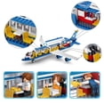 thumbnail image 4 of Bloques de construcción Toy ENHANA City Airplane Station 6-12 años, 4 of 8