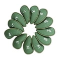 thumbnail image 5 of Golf Club Head Covers for Irons Golf PU Leather 12 Pack, Golf Iron covers for for Men Women Outdoor 3 4 9, 5 of 9