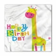 thumbnail image 1 of Birthday Bandana, Birthday Baby Giraffe, Unisex Head and Neck Tie, by Ambesonne, 1 of 1