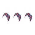 thumbnail image 1 of Minnieouse Bohemian Styles Turbantes para mujer Diseño elástico Headwrap Pre-Tied Cap Skullcap plisado Sombreros de moda Swirly Headcover fan rojo azul Type2 NO2 Minnieouse CBP206582, 1 of 6