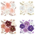 thumbnail image 5 of CSCHome Paper Flowers Easy to Store Tissue Paper Flowers with Butterfly for Nursery Wall Home Decor, 5 of 5