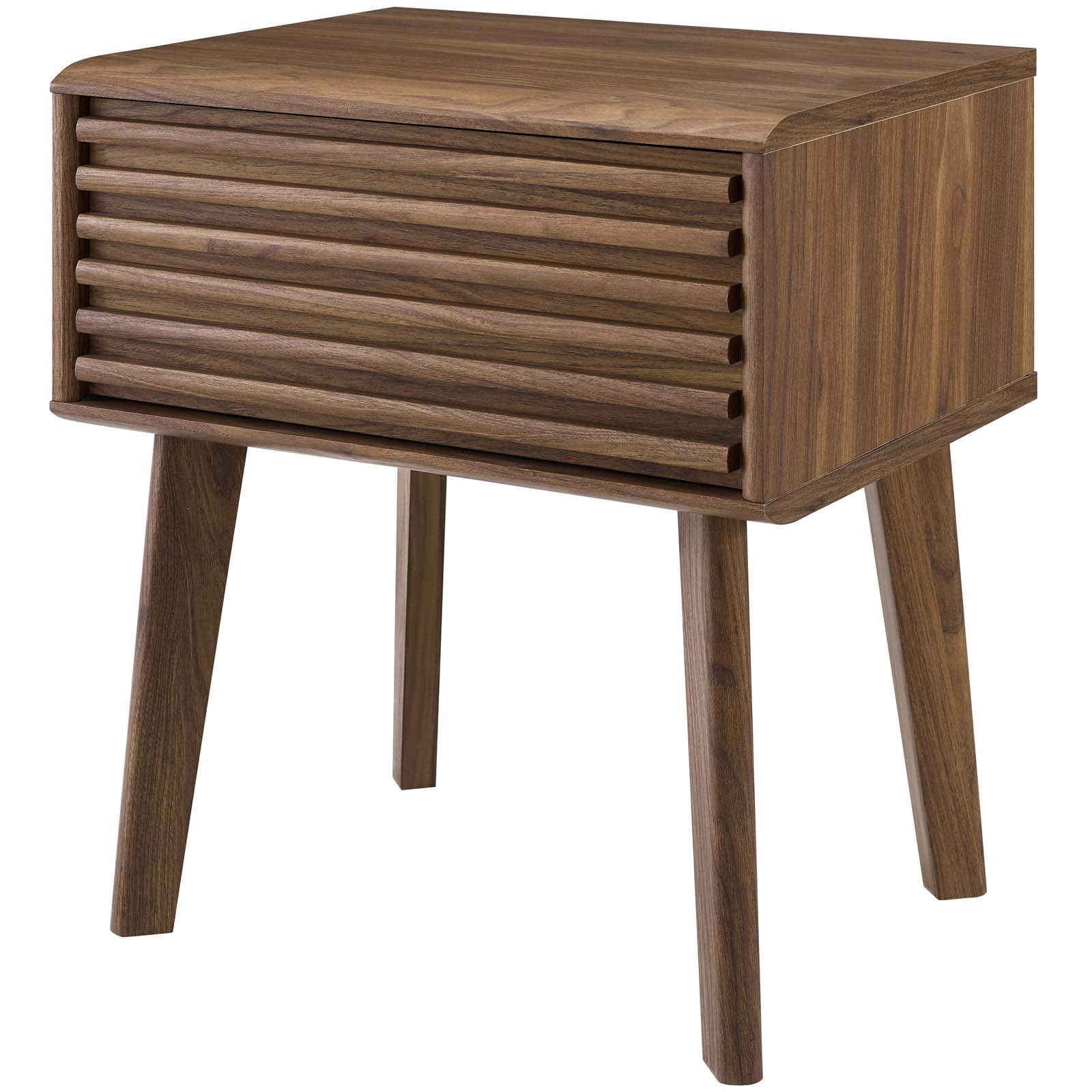 Contemporary Modern Urban Designer Bedroom Nightstand Accent Table