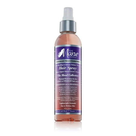 The Mane Choice-Peach Black Tea & Vitamin Infused Anti-Shedding Hairspray, 8 Ounce