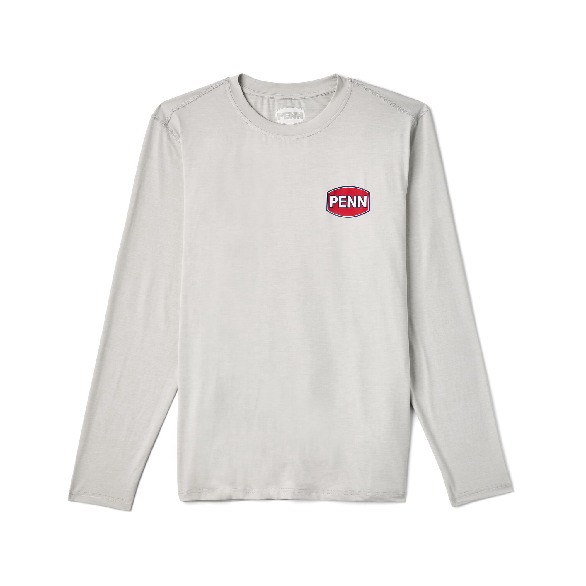 PENN UPF Performance Long Sleeve Shirt, Glacier Grey, Size XL