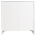 thumbnail image 5 of Redmon Double Door Cabinet, Contemporary Country, White, 23.50W x 11.75D x 23.50H, 5 of 5