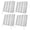 Gray, variant on Outdoor Patio Cushion Covers 2 Pack Abstract Gray Stripes Patio Chair Cushion Covers with Ties and Zipper Watercolor Denim Stripes Waterproof Outdoor Seat Cushion Covers for Patio Furniture 24"x24"