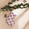 thumbnail image 7 of Yiaed French Bulldog Print Christmas Stockings, Christmas Stockings Hanging Ornaments, Christmas Stockings for Family Christmas Holiday Decorations, 7 of 7
