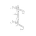 thumbnail image 1 of Soporte de almacenamiento de montaje en pared yuxing para auriculares PS VR2 blanco, 1 of 5