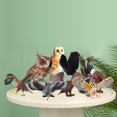 thumbnail image 3 of 9 Piezas de Simulación de Pájaros Baoblaze Estatuilla de animales salvajes, 3 of 8