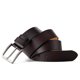 thumbnail image 2 of Cinturón con hebilla de alfiler para hombres Cinturón casual para jóvenes que combina con todo Cinturón de jeans para hombres Negro LingWen 9024715109934, 2 of 3