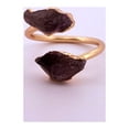 thumbnail image 6 of Natural Double Amethyst Gold Adjustable Ring NDBTGAR2, 6 of 8
