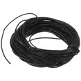 thumbnail image 3 of Shisuyan 1mm Cowhide Rope Manual Accessories Cowhide Rope DIY Cowhide Rope Handmade DIY Materials for Necklace Earrings (Black), 3 of 9