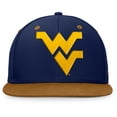 thumbnail image 2 of Men's Fanatics Navy/Brown West Virginia Mountaineers NoBo Fitted Hat, 2 of 4