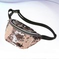 thumbnail image 3 of 1PC Mermaid Fashion Champagne Sequin Waist Pouch Mermaid Sequins Pockets Fashion Sports Shoulder Bag Slung Sequin Bag, 3 of 3