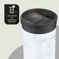 thumbnail image 2 of Contigo Huron 2.0 Couture Stainless Steel Travel Tumbler, Vacuum-Insulated Metal Tumbler for Coffee and Tea with Leak-Proof Lid, White Marble, 20 oz (591 mL), 2 of 5