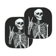 thumbnail image 5 of Jeiento Skull Car Sunshade for Men Women Lightweight Windshield Sun Shade 2 Pack Front Window Sun Shade Cover Universal Fit for Most Cars SUV Van Truck Sedan Automotive Accessories, 5 of 7