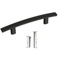 thumbnail image 5 of Idb | Aviano Hardware 10 Pack Modern Curved Subtle Arch Handle Pull With 3" Hole | 25, 5 of 8