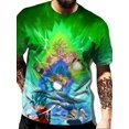 thumbnail image 1 of Camiseta con estampado 3d de Dragon Ball para hombre, camiseta informal de manga corta con cuello redondo 6xl, ropa de calle, Top holgado de animaciónXS heqiyong CONDUJO, 1 of 2