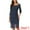 Navy Blue, variant on DARING DIVA Lace 3/4 Sleeve Dress Square Neck Midi Straight Tired S Pink