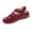 Khaki, variant on Closed Sandals For Women Hollow Out Breathable Comfy Non-Slip Wedge Shoes Casual Outdoor Walking Footwear (7.5, Red)