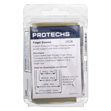 Flents Finger Sleeves Assorted Sizes #417 12 Each