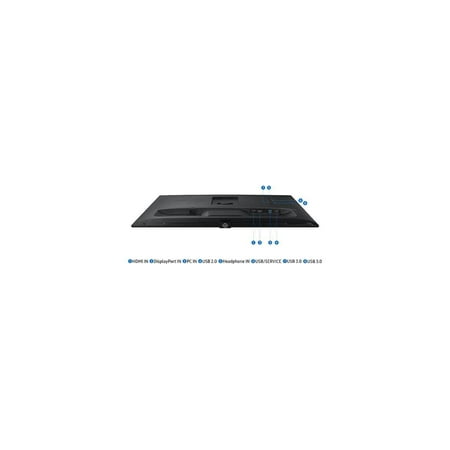 Samsung - S60A Series 32” QHD Monitor with HDR (HDMI, USB) - Black
