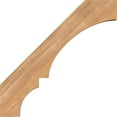 thumbnail image 3 of Ekena Millwork 3 1/2"W x 24"D x 24"H Balboa Smooth Knee Brace, Western Red Cedar, 3 of 13