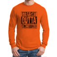 thumbnail image 5 of UGP Campus Apparel Straight Outta Cincinnati - Cincinnati Football Long Sleeve T Shirt - 2X-Large - Orange, 5 of 6