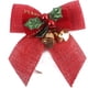 thumbnail image 2 of Lazos de Navidad campanas 8cm lazo escocés lazo de arpillera de Navidad decoraciones para árboles de Navidad adorno para árbol de Navidad, 2 of 3
