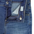 thumbnail image 3 of KIDSCOOL SPACE Big Boys Jeans,Elastic Band Inside Slim Fit Denim Pants,Blue,9-10 Years, 3 of 5
