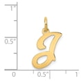 thumbnail image 4 of Diamond2Deal 14K Pendentif Initiale en Or Jaune Lettre J pour Femmes, 4 of 6