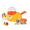Yellow-12, variant on 2026 Cat Duck Treat Dispenser, Duck Cat Feeder, Interactive Yellow Duck Cat Feeder Toy for Indoor Cats, for Slow Eating, No Assembly, Anti-Slip Base, Easy Wash
