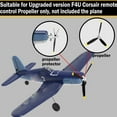 thumbnail image 4 of Plastic 3 Blade Propeller Set for Radio Control Aircraft T28 P47 And F4U Series Plane Propeller Upgrade, 4 of 8