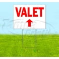 thumbnail image 1 of Valet Up (18" x 24") Yard Sign, Includes Metal Step Stake, 1 of 6