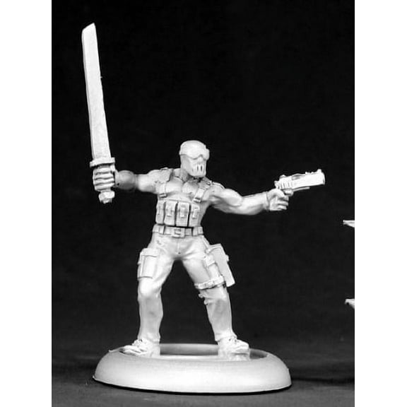 Reaper Miniatures Cobra, Modern Ninja #50082 Chronoscope RPG D&D Mini Figure