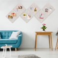 thumbnail image 3 of Tablero de anuncios de corcho AKTOP de 30 x 30 cm, 6 unidades con clips, 3 of 9