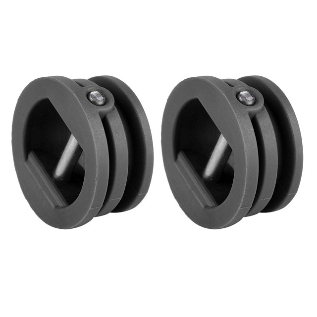 Enchufe De Correa Tapón de correa de tabla de surf de PVC de 2,5 cm, tapones de cubierta de cuerda de pie de pierna de Longboard (2 uds)