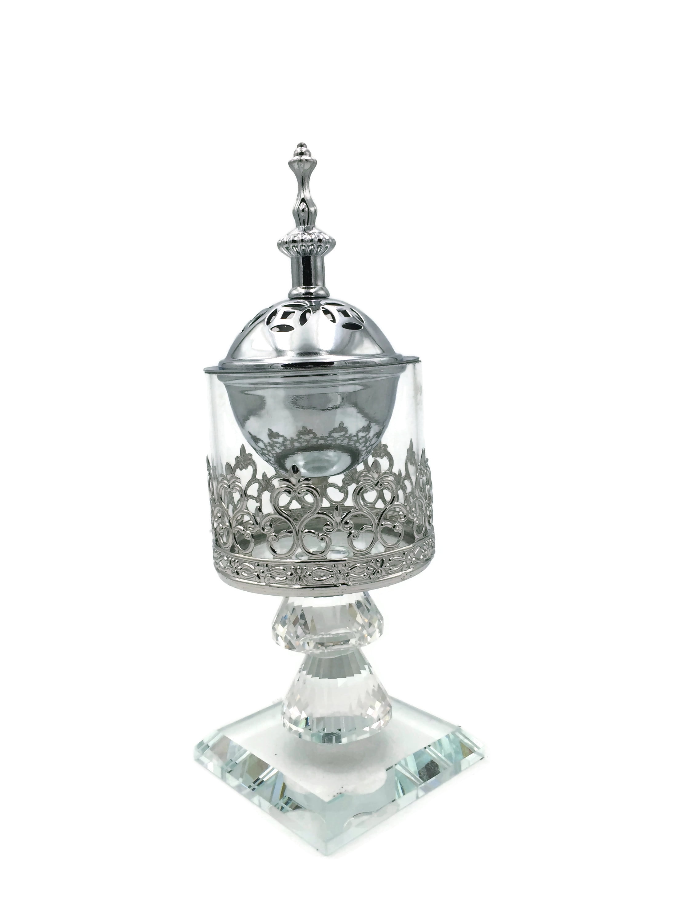 Non Electric Crystal Bakhoor Burner Mabkhara Incense Burner to be Used