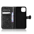 thumbnail image 5 of Dteck Wallet Case for iPhone 14 Max 6.7 Inch, Luxury Business PU Leather Flip Cover Magnetic Closure Card Slots Wrist Strap Holder Kickstand Anti-Scratch Shockproof Case for iPhone 14 Max,Black, 5 of 5