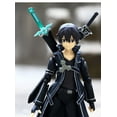 thumbnail image 3 of Sword Art Online Kirito & Asuna Action Figures 15cm Kirito Kazuto Asuna PVC Action Collectible Model 2pc Set for character collections or gifts Exquisite Gift, 3 of 8