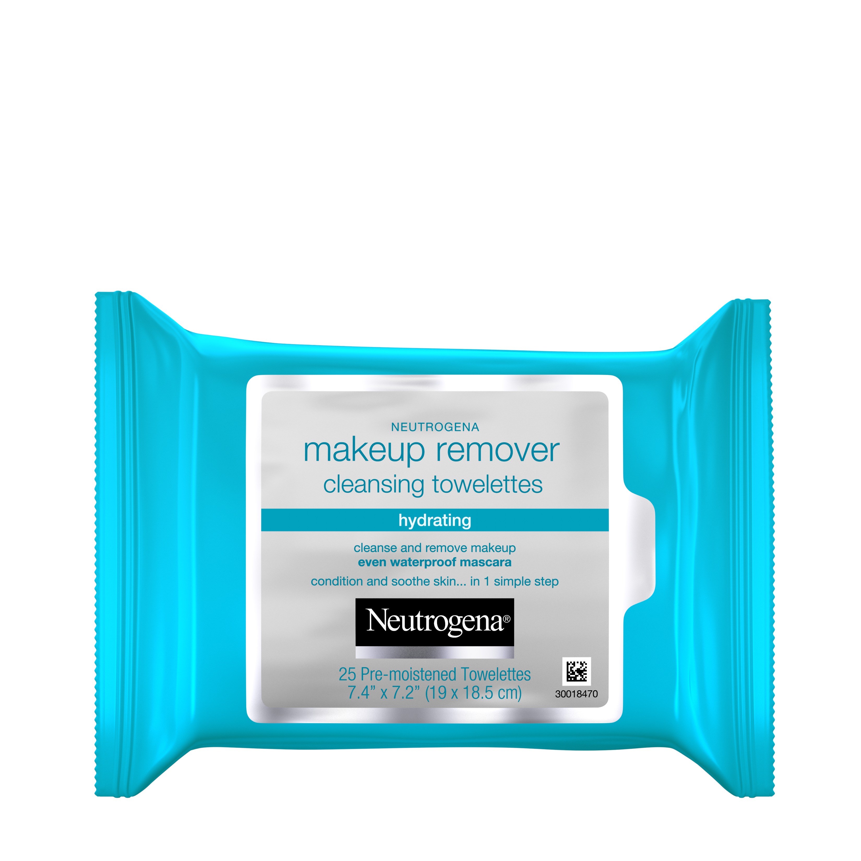 25 Count, Single Pack Neutrogena Hydrating Makeup Remover Wipes 