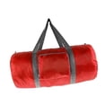 thumbnail image 3 of Bolso de lona de viaje plegable bolso liviano bolso cilíndrico portátil bolso de equipaje portátil para senderismo de piscina deportiva al Rojo, 3 of 8